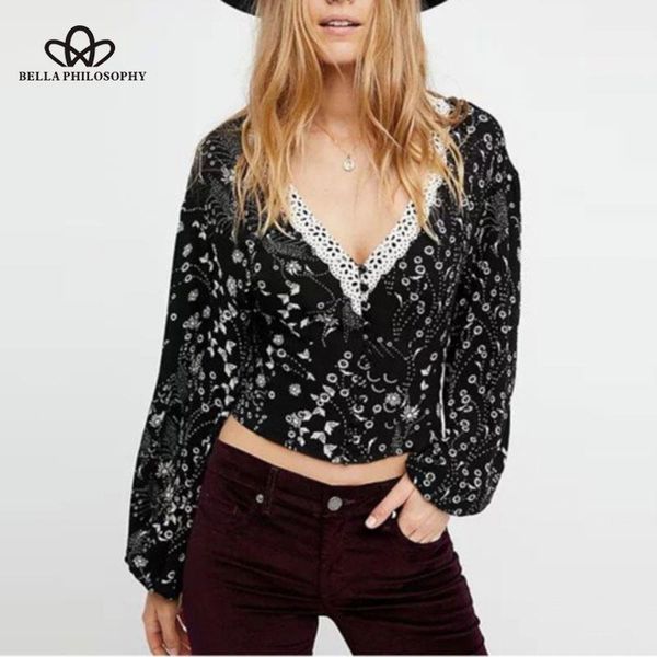 women's blouses & shirts hstar summer vintage sweet v-neck women print blouse casual slim female shirt high street long sleeves ladies, White
women's blouses & shirts hstar summer vintage sweet v-neck women print blouse casual slim female shirt high street long sleeves ladies, White