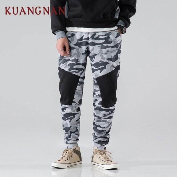 men's pants kuangnan patchwork camo men trousers loose camouflage harem clothes 2021 joggers streetwear casual xxl, Black
men's pants kuangnan patchwork camo men trousers loose camouflage harem clothes 2021 joggers streetwear casual xxl, Black