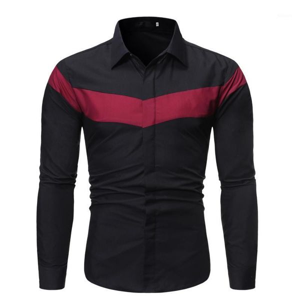 men's casual shirts lvba men europe size slim fit male patchwork color shirt long sleeve british style business, White;black
men's casual shirts lvba men europe size slim fit male patchwork color shirt long sleeve british style business, White;black