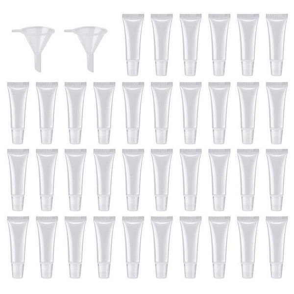 50pcs 10ml empty lip gloss tubes ulg clear tube refillable containers diy cosmetic travel toiletries
50pcs 10ml empty lip gloss tubes ulg clear tube refillable containers diy cosmetic travel toiletries