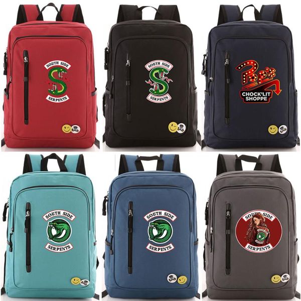 backpack snake 's chock'lit shoppe riverdale boy girl school bag women zip bagpack teenagers schoolbags men student packsack9
backpack snake 's chock'lit shoppe riverdale boy girl school bag women zip bagpack teenagers schoolbags men student packsack9