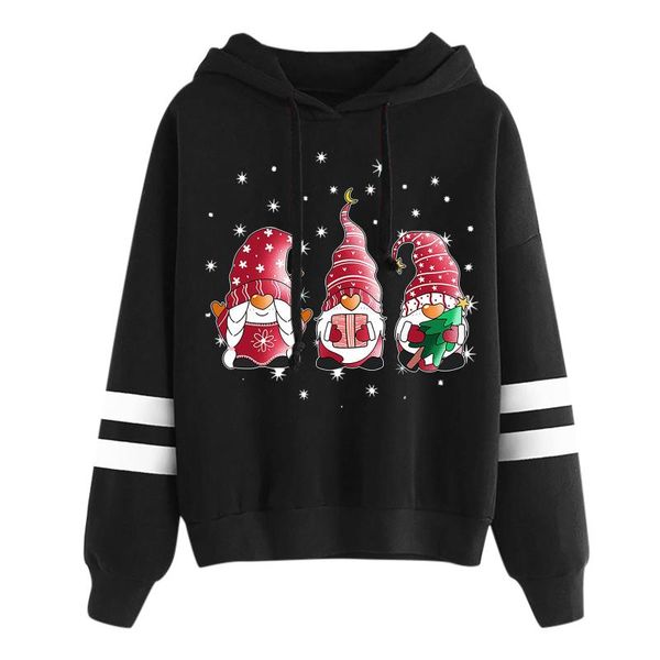 women's hoodies & sweatshirts christmas women gnome printed long sleeve pullover autumn casual sweatshirt sudaderas con capucha, Black
women's hoodies & sweatshirts christmas women gnome printed long sleeve pullover autumn casual sweatshirt sudaderas con capucha, Black