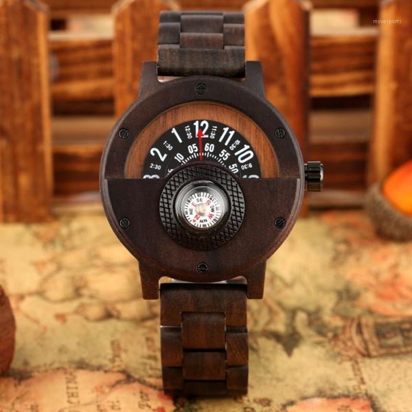 unique compass turntable designer ebony wood watch men's creative semicircle dial clock full retro hour luxury reloj wristwatches, Slivery;brown
unique compass turntable designer ebony wood watch men's creative semicircle dial clock full retro hour luxury reloj wristwatches, Slivery;brown