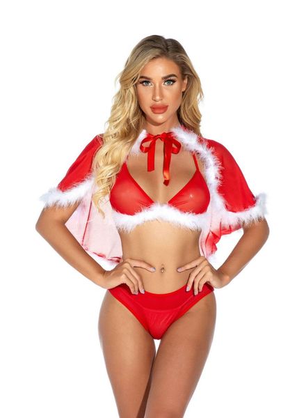 bras sets women's christmas lingerie set see-through lace cosplay costume bra + cape solid color pjs sleeping wear costumes 9005, Red;black
bras sets women's christmas lingerie set see-through lace cosplay costume bra + cape solid color pjs sleeping wear costumes 9005, Red;black