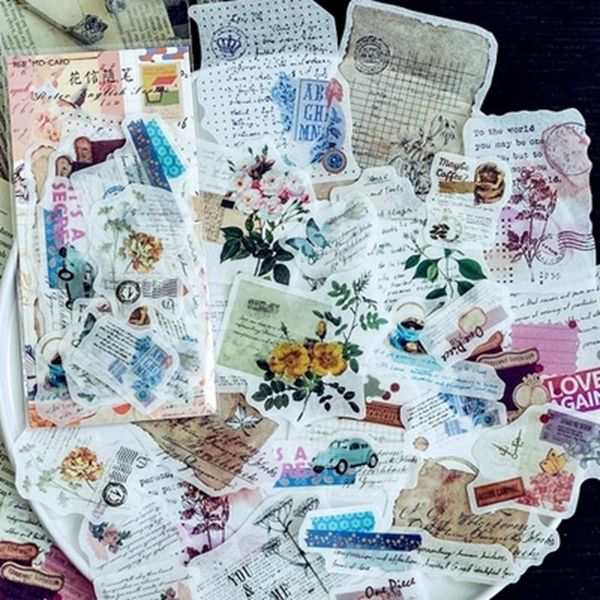 gift wrap 60pcs vintage ins journal stickers scrapbooking materia flower tickets numbers letters plant pattern diary sticker 2021
gift wrap 60pcs vintage ins journal stickers scrapbooking materia flower tickets numbers letters plant pattern diary sticker 2021