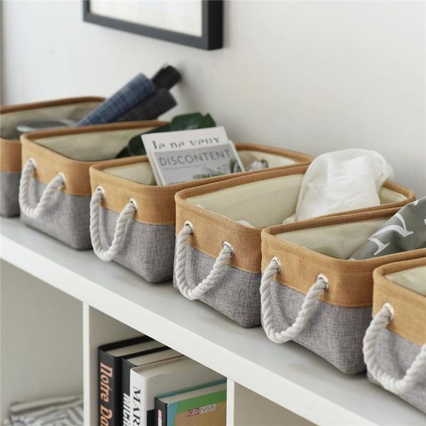 storage baskets flax dirty clothes magazines deskcosmetic organize box solid color durable
storage baskets flax dirty clothes magazines deskcosmetic organize box solid color durable