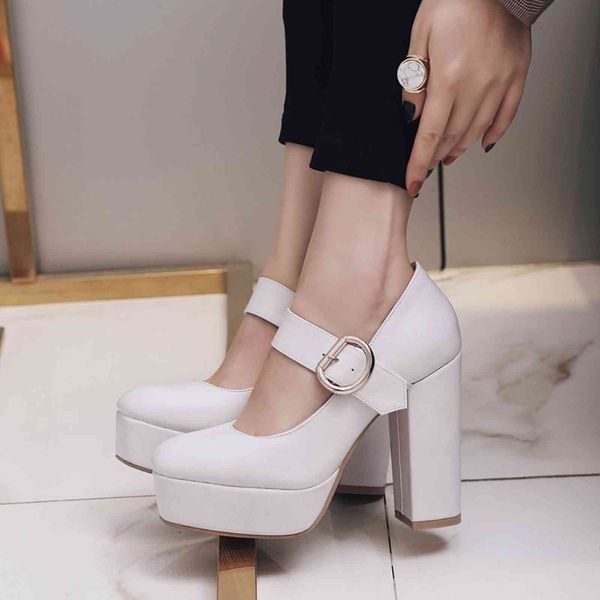 dress shoes fashion platform high heels female leather black white women's round toe party pumps women mary jane z7n2
dress shoes fashion platform high heels female leather black white women's round toe party pumps women mary jane z7n2