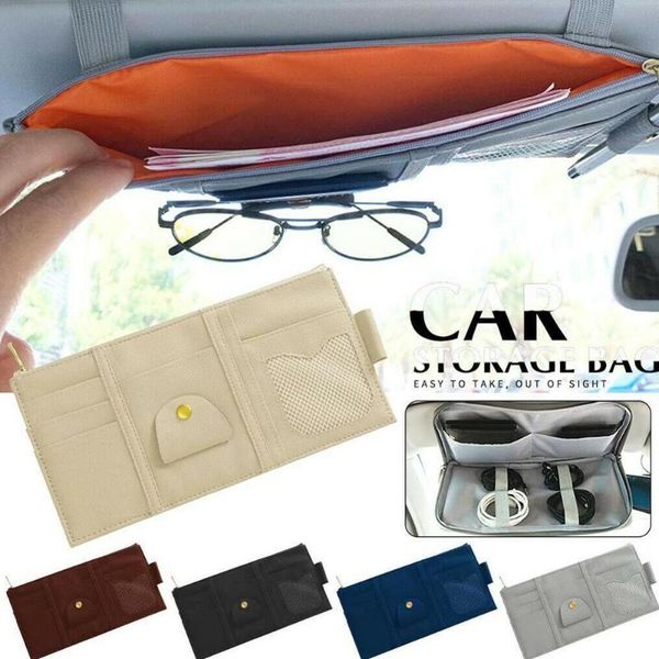 car organizer sun visor storage holder styling clip sunglasses card ticket bag pouch
car organizer sun visor storage holder styling clip sunglasses card ticket bag pouch
