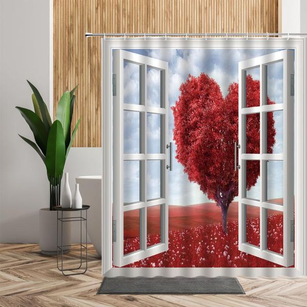 shower curtains heart-shaped tree curtain open window flower scenery bathroom decor 3d creative landscape backdrop cloth printed
shower curtains heart-shaped tree curtain open window flower scenery bathroom decor 3d creative landscape backdrop cloth printed