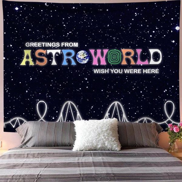 tapestries astro world letters and galaxy tapestry wall hanging art print hippie for home decor tapiz 95x73cm
tapestries astro world letters and galaxy tapestry wall hanging art print hippie for home decor tapiz 95x73cm