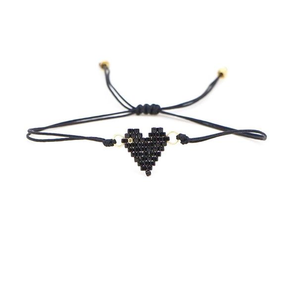 charm bracelets classic black rope heart bracelet women boho handmade braided femme jewelry, Golden;silver
charm bracelets classic black rope heart bracelet women boho handmade braided femme jewelry, Golden;silver