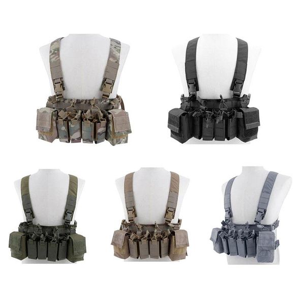 d3cr molle tactical vest chest rig rifle pistol magazine pouch vest outdoor clothing hunting 5.56 7.62 9mm, Camo;black
d3cr molle tactical vest chest rig rifle pistol magazine pouch vest outdoor clothing hunting 5.56 7.62 9mm, Camo;black