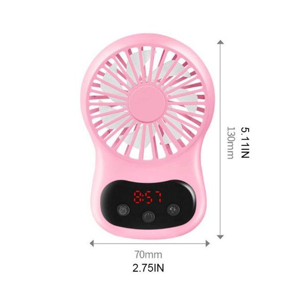 electric fans portable creative deskfan with clock usb rechargeable handheld air cooler p9yd
electric fans portable creative deskfan with clock usb rechargeable handheld air cooler p9yd