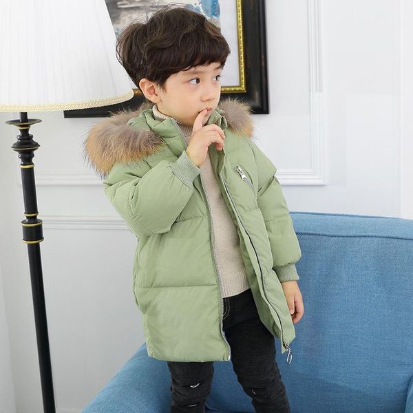 coat children down jacket clothes thick fur hooded warm for boys and girls winter kids outerwear 1-6 years, Blue;gray
coat children down jacket clothes thick fur hooded warm for boys and girls winter kids outerwear 1-6 years, Blue;gray