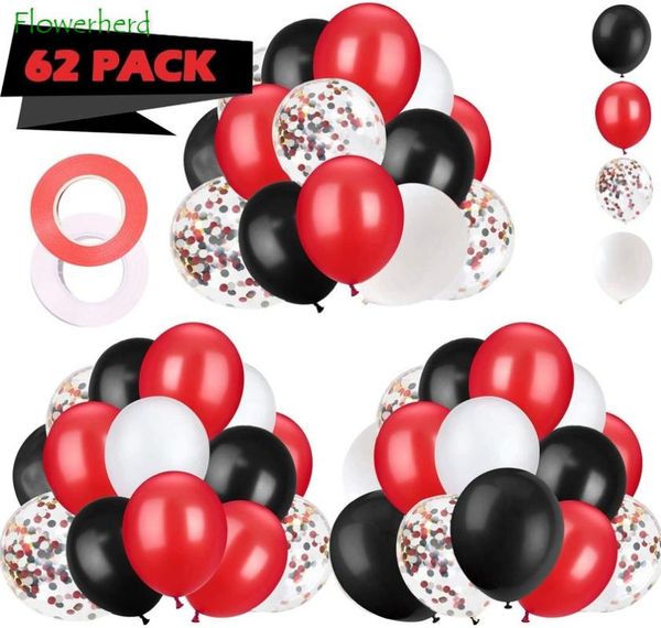 party decoration 62 pieces black red confetti balloons kit 12 inches baby shower birthday graduation decorations supplies
party decoration 62 pieces black red confetti balloons kit 12 inches baby shower birthday graduation decorations supplies