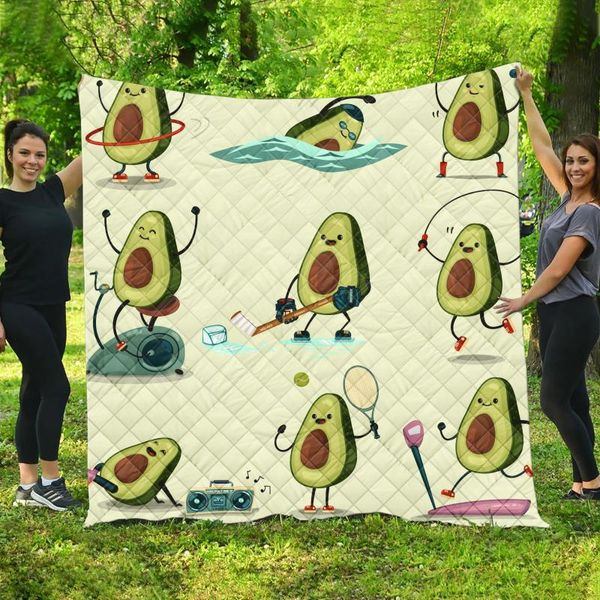 comforters & sets designer blanket funny cavocado custom carton quilts plaid multi-color large fruit throw blankets for sofa creative gift
comforters & sets designer blanket funny cavocado custom carton quilts plaid multi-color large fruit throw blankets for sofa creative gift