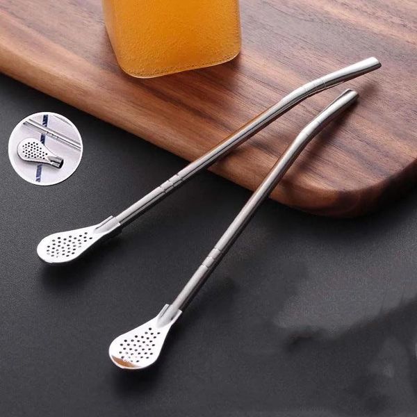 spoons reusable teaspoon spoon tea filter drinking straw bombilla removable stainless steel
spoons reusable teaspoon spoon tea filter drinking straw bombilla removable stainless steel
