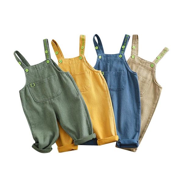 trousers little boy girl's suspenders pants children's solid color jeans straps long with big pocket, Blue
trousers little boy girl's suspenders pants children's solid color jeans straps long with big pocket, Blue