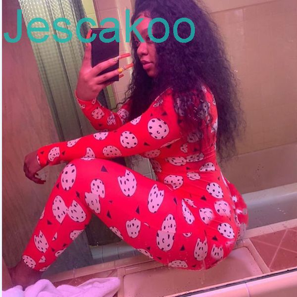 women jumpsuits nightwear workout button skinny bodysuit christmas print long sleeve v-neck onesies plus size romper designers clothes 2021, Black;white
women jumpsuits nightwear workout button skinny bodysuit christmas print long sleeve v-neck onesies plus size romper designers clothes 2021, Black;white