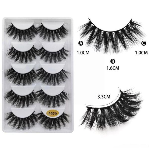 false eyelashes 5 pairs natural long eyelash thick faux 3d mink makeup soft lashes cruelty winged cilios m5t2
false eyelashes 5 pairs natural long eyelash thick faux 3d mink makeup soft lashes cruelty winged cilios m5t2
