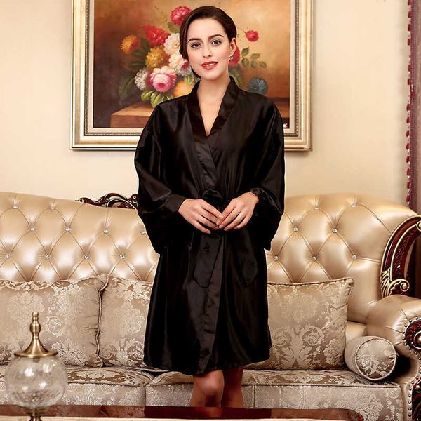 silk nightgown large ice pajamas summer silk morning robe bathrobe women's home wear dressing gown womens underwear nightdress, Black;red
silk nightgown large ice pajamas summer silk morning robe bathrobe women's home wear dressing gown womens underwear nightdress, Black;red