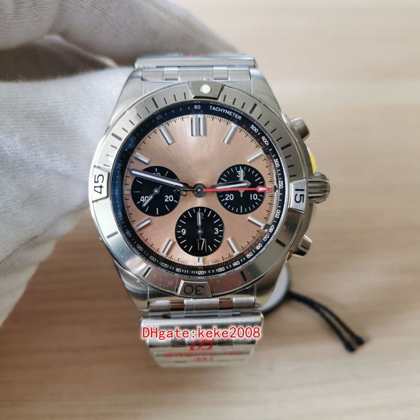 gf super version watches ab0134101k1a1 42mm chronograph function work stainless steel 904l sapphire eta 7750 automatic mechanical mens watch, Slivery;brown
gf super version watches ab0134101k1a1 42mm chronograph function work stainless steel 904l sapphire eta 7750 automatic mechanical mens watch, Slivery;brown