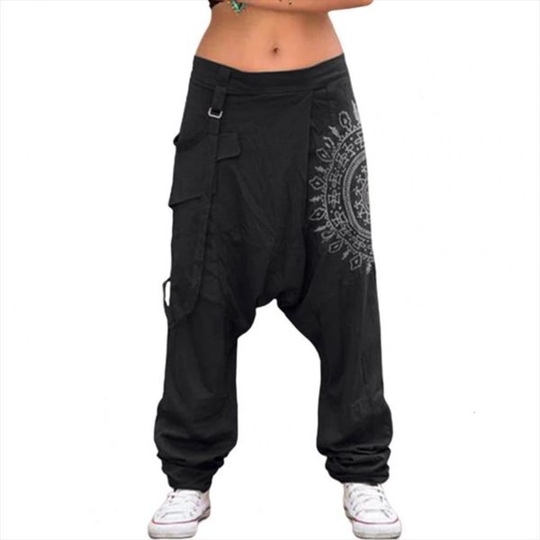 trousers low rise drop crotch women pant retro print saggy baggy loose harem pants elastic casual streetwear 4 colors, Black
trousers low rise drop crotch women pant retro print saggy baggy loose harem pants elastic casual streetwear 4 colors, Black