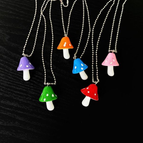 pendant necklaces 2021 fashion cartoon imitation mushroom necklace cute personality resin charm for women jewelry gift, Silver
pendant necklaces 2021 fashion cartoon imitation mushroom necklace cute personality resin charm for women jewelry gift, Silver