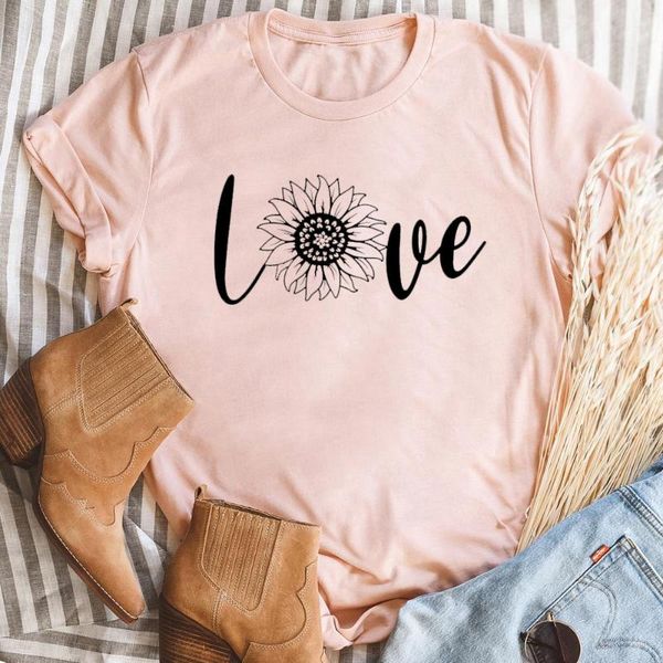 women's t-shirt sunflower graphic tee funny couple casual shirt gift to her fashion love printing female teen girl comfort women, White
women's t-shirt sunflower graphic tee funny couple casual shirt gift to her fashion love printing female teen girl comfort women, White