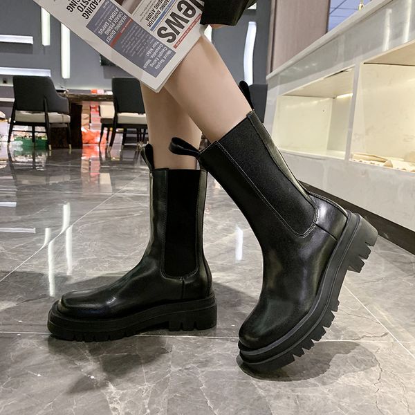 martin women's 2021 autumn and winter british fashion with thick bottom leisure elevated short net red leg thin chimney boots, Black
martin women's 2021 autumn and winter british fashion with thick bottom leisure elevated short net red leg thin chimney boots, Black
