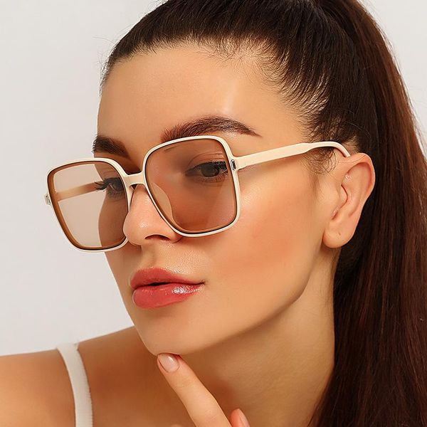 sunglasses yooske women vintage square sunglass luxury designer sun glasses classic oversized eyewear for lady uv400 big frame, White;black
sunglasses yooske women vintage square sunglass luxury designer sun glasses classic oversized eyewear for lady uv400 big frame, White;black