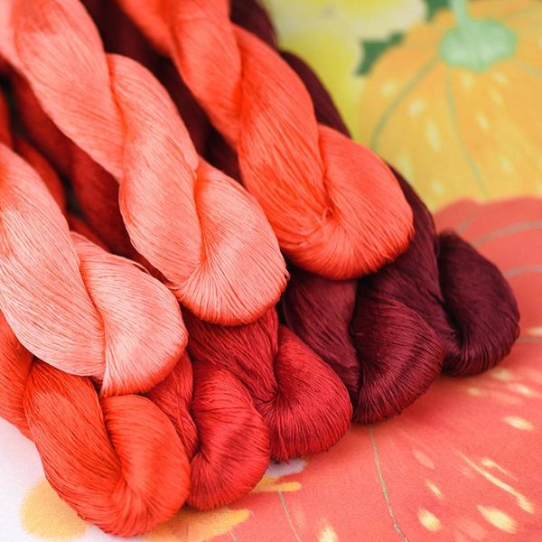 1pcs/400m silk embroidery thread / 100% silk thread /hand embroidery embroider cross stitch/ flaming red/8 pure colors, Black;white
1pcs/400m silk embroidery thread / 100% silk thread /hand embroidery embroider cross stitch/ flaming red/8 pure colors, Black;white