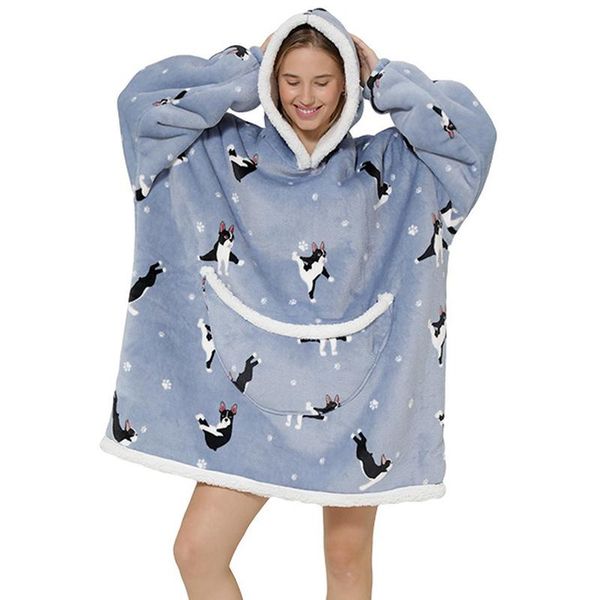 women's hoodies & sweatshirts wearable blanket hoodie women oversize family tv with sleeves winter sherpa warm animal print camping swe, Black
women's hoodies & sweatshirts wearable blanket hoodie women oversize family tv with sleeves winter sherpa warm animal print camping swe, Black