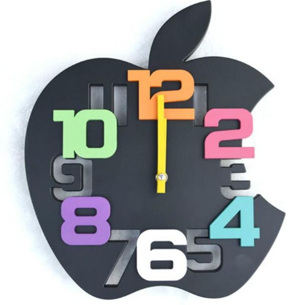 wall clocks apple clock, silent cute cartoon living room bedroom, children's room, kindergarten clock wy527
wall clocks apple clock, silent cute cartoon living room bedroom, children's room, kindergarten clock wy527