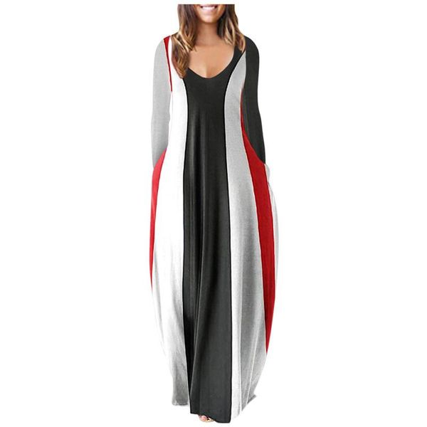 casual dresses s-5xl plus size dress women long sleeve o-neck print big hem loose maxi oversized spring autumn clothing vestidos, Black;gray
casual dresses s-5xl plus size dress women long sleeve o-neck print big hem loose maxi oversized spring autumn clothing vestidos, Black;gray