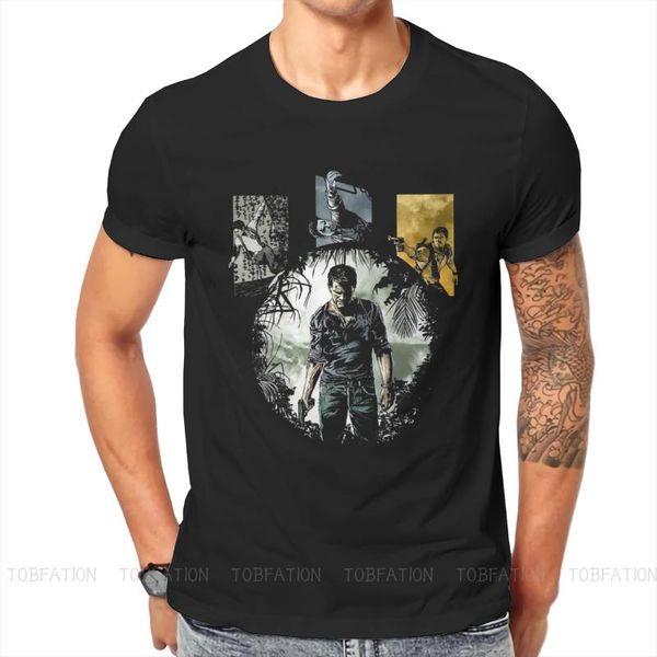 men's t-shirts uncharted nathan nate elena sce naughty dog game 100% cotton tshirts gift for fans gamer homme t shirt trend size s-6xl, White;black
men's t-shirts uncharted nathan nate elena sce naughty dog game 100% cotton tshirts gift for fans gamer homme t shirt trend size s-6xl, White;black