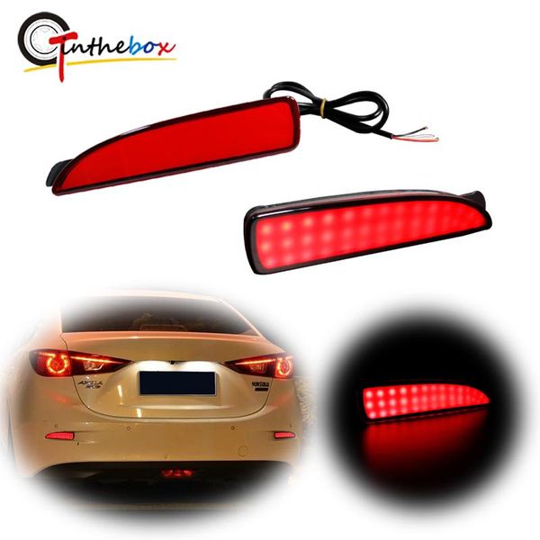 emergency lights red led rear bumper reflector / side marker for 3 sedan function as tail brake & fog light, turn signal lamp
emergency lights red led rear bumper reflector / side marker for 3 sedan function as tail brake & fog light, turn signal lamp