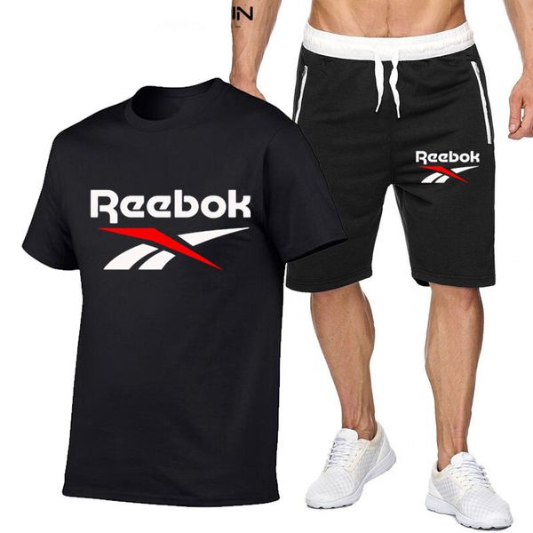 men's vests summer fashion brand casual suit sportswear track sports short-sleeved t-shirt shorts 2-piece set khl8, Black;white
men's vests summer fashion brand casual suit sportswear track sports short-sleeved t-shirt shorts 2-piece set khl8, Black;white