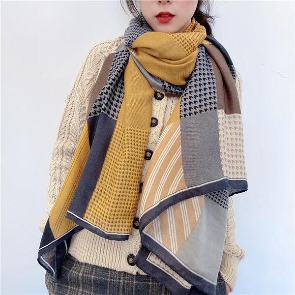 scarves 2021 spring silk scarf women, luxury design cotton and linen soft warm color matching retro for ladies, Blue;gray
scarves 2021 spring silk scarf women, luxury design cotton and linen soft warm color matching retro for ladies, Blue;gray