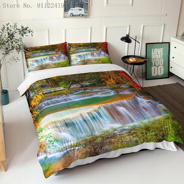 bedding sets scenery set 3d print river waterfall forest duvet cover quilt luxury bedclothes microfiber bed sheet
bedding sets scenery set 3d print river waterfall forest duvet cover quilt luxury bedclothes microfiber bed sheet
