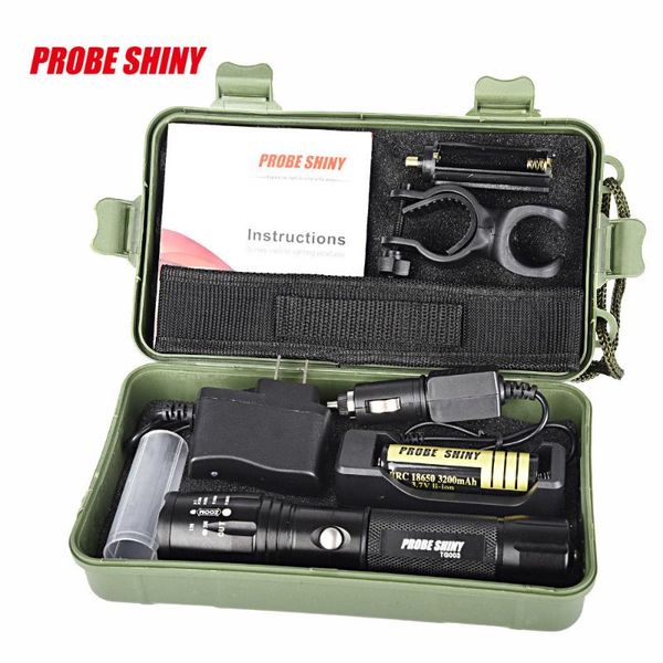 x800 zoomable xml t6 led tactical hand light outdoor camping powerful led +18650 battery+charger+case
x800 zoomable xml t6 led tactical hand light outdoor camping powerful led +18650 battery+charger+case