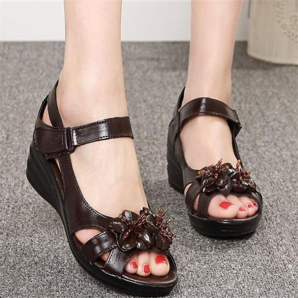 sandals cowhide women's summer fashion diamond platform high heels casual slope slippers womens shoes cozy mother, Black
sandals cowhide women's summer fashion diamond platform high heels casual slope slippers womens shoes cozy mother, Black