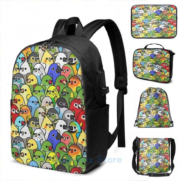 backpack funny graphic print too many birds bird squad classic usb charge men school bags women bag travel laptop
backpack funny graphic print too many birds bird squad classic usb charge men school bags women bag travel laptop