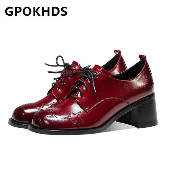 dress shoes gpokhds 2021 women pumps soft cow leather autumn spring lace up wine red color square heel round toe high heels size 40, Black
dress shoes gpokhds 2021 women pumps soft cow leather autumn spring lace up wine red color square heel round toe high heels size 40, Black