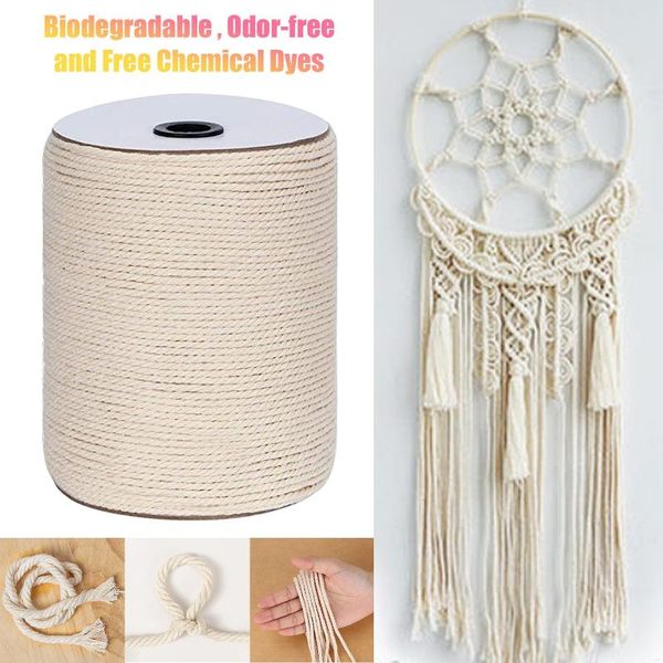 yarn 30#3mm x 300m cotton rope multi-purpose creative diy strands twisted macrame cord for wall hanging crafts, Black;white
yarn 30#3mm x 300m cotton rope multi-purpose creative diy strands twisted macrame cord for wall hanging crafts, Black;white