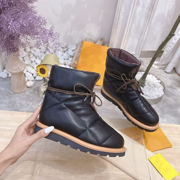 designer pillow comfort ankle boots women leather canvas down-filled boot fashion printed greek roman antiquity flat shoes with box 330, Black
designer pillow comfort ankle boots women leather canvas down-filled boot fashion printed greek roman antiquity flat shoes with box 330, Black