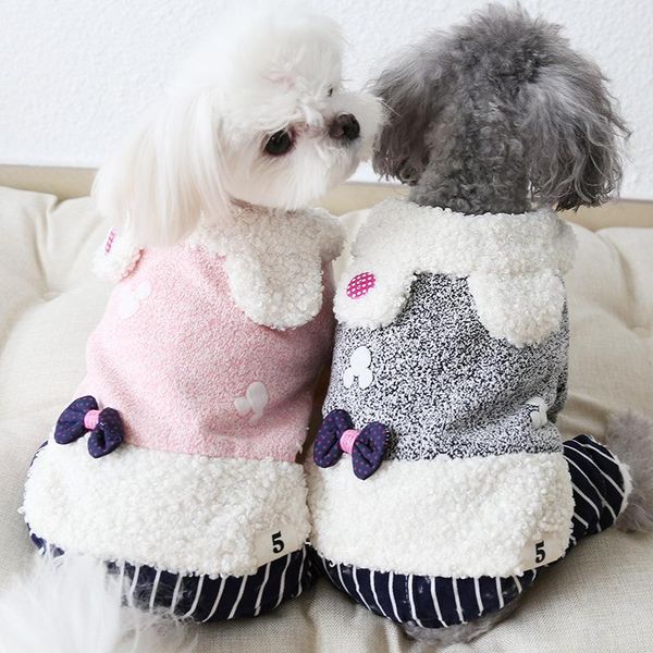 dog apparel winter clothing four feet pet couple clothes chiwawa yorkie bomei rompers jumpsuits warm 19jl08
dog apparel winter clothing four feet pet couple clothes chiwawa yorkie bomei rompers jumpsuits warm 19jl08