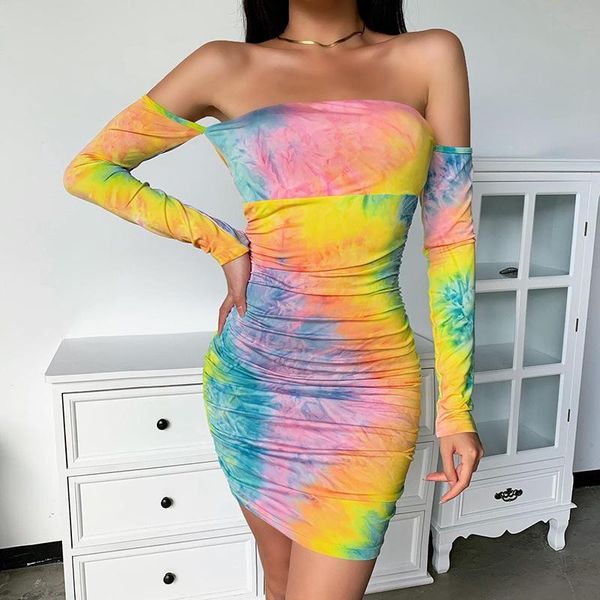 casual dresses 2021 nightclub party wear women tie- dye printed mini dress stunning slash neck full sleeves bodycon draped, Black;gray
casual dresses 2021 nightclub party wear women tie- dye printed mini dress stunning slash neck full sleeves bodycon draped, Black;gray