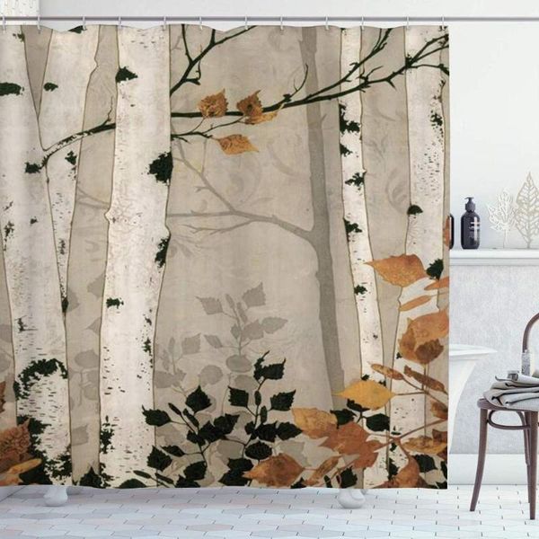 shower curtain woodland birch trees in the autumn forest watercolor leaves fall seasonal illustration polyester fabric
shower curtain woodland birch trees in the autumn forest watercolor leaves fall seasonal illustration polyester fabric