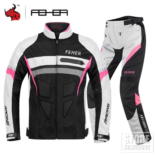 motorcycle apparel feher woman jacket motocross breathable motorbike racing riding chaqueta moto suit with ce protector
motorcycle apparel feher woman jacket motocross breathable motorbike racing riding chaqueta moto suit with ce protector